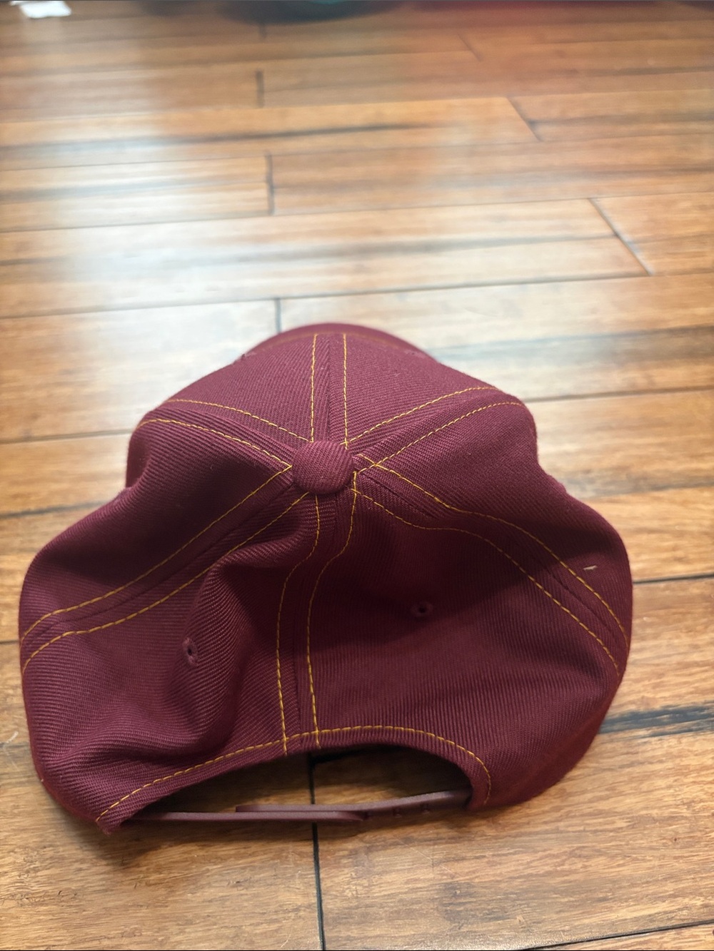 'Row the Boat' Snapback University of Minnesota Gophers Maroon Zephyr Hat Cap - Picture 4 of 7